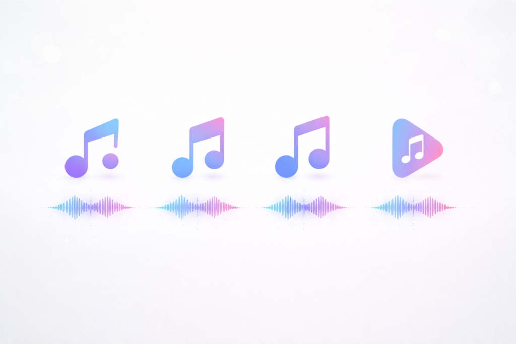 Firma sonora corta para cierres de Reels y anuncios