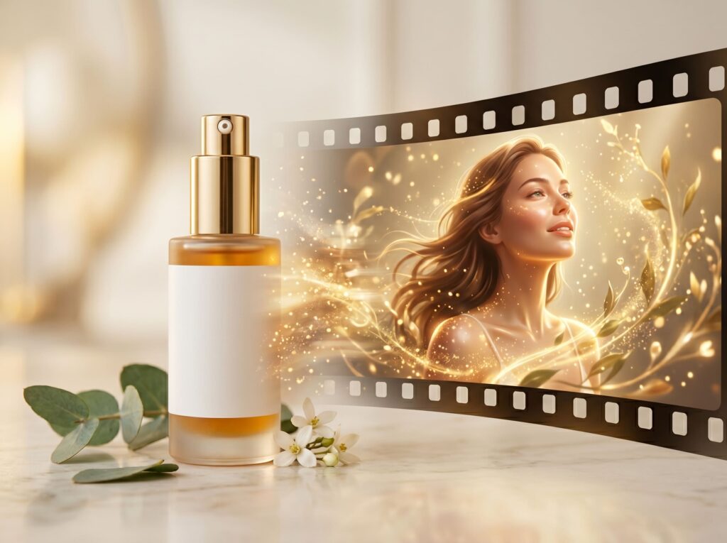 Producto de marca animado con la función imagen a video de Seedance 2.0 en CapCut