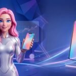 Comparación entre influencer virtual y contenido sin rostro para marcas
