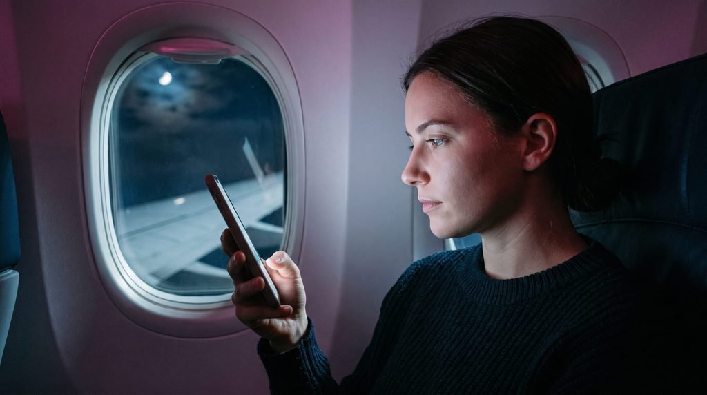 Usar IA sin internet en un avión sin conexión